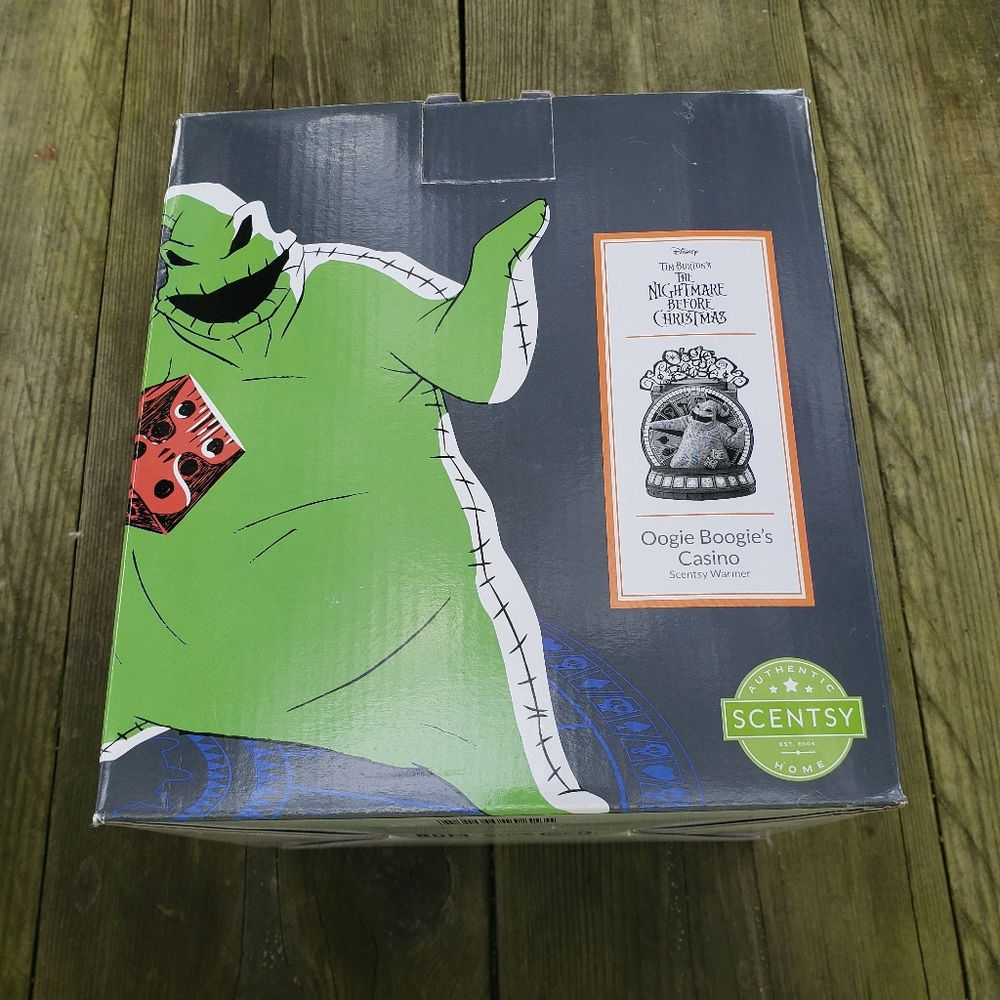 NIB Nightmare Before Christmas Oogie Boogie Large Warmer